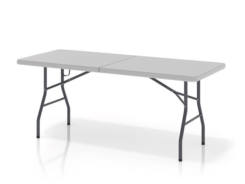 Skládací stůl půlený 166 cm x 76 cm x 74 cm